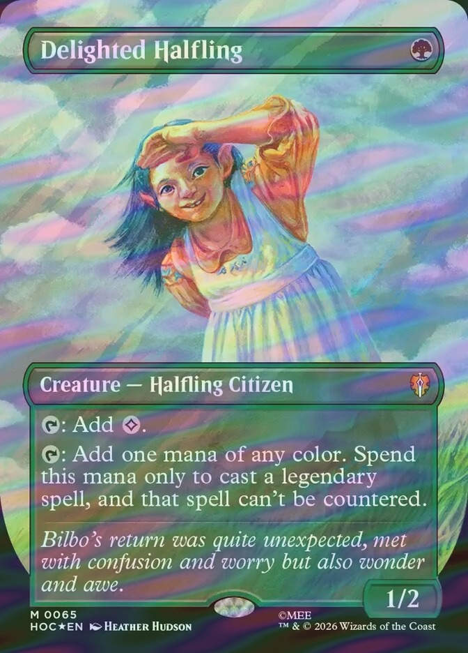 Delighted Halfling (HOC) (65) / Surge Foil