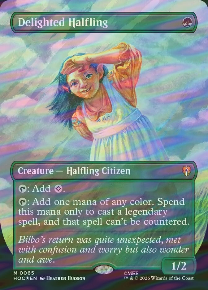 Delighted Halfling (HOC) (65) / Surge Foil