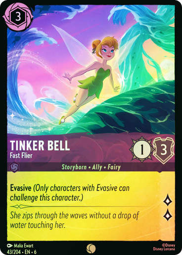 Tinker Bell - Fast Flier (LOR_AZU) / Foil