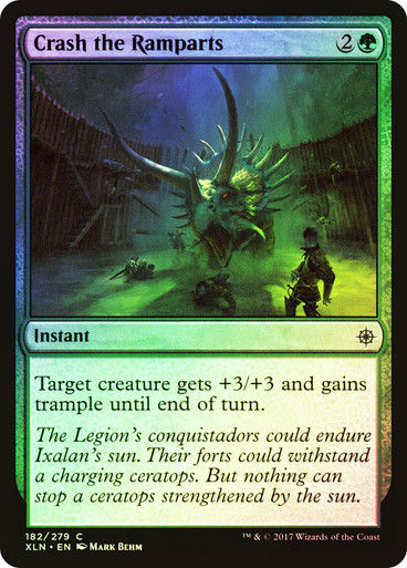 Crash the Ramparts (XLN) (182) / Foil