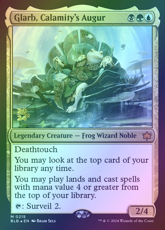 Glarb, Calamity's Augur (PBLB) (215s) / Foil