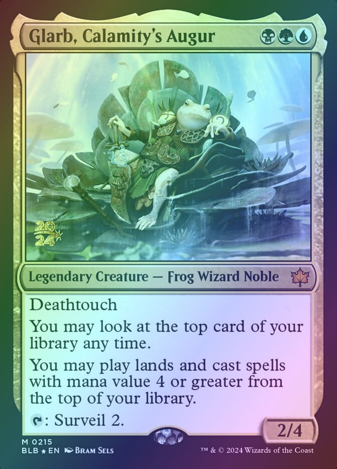 Glarb, Calamity's Augur (PBLB) (215s) / Foil