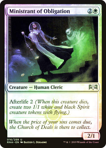 Ministrant of Obligation (RNA) (16) / Foil