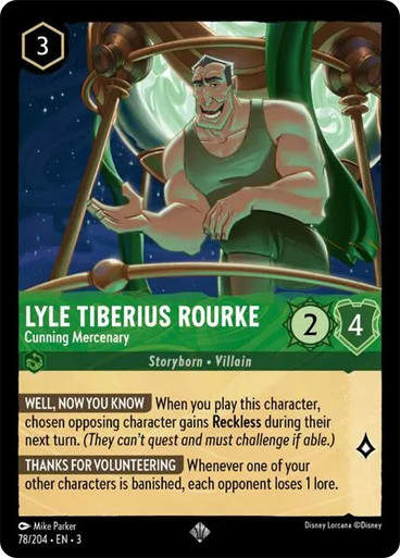 Lyle Tiberius Rourke - Cunning Mercenary (LOR_ITI)