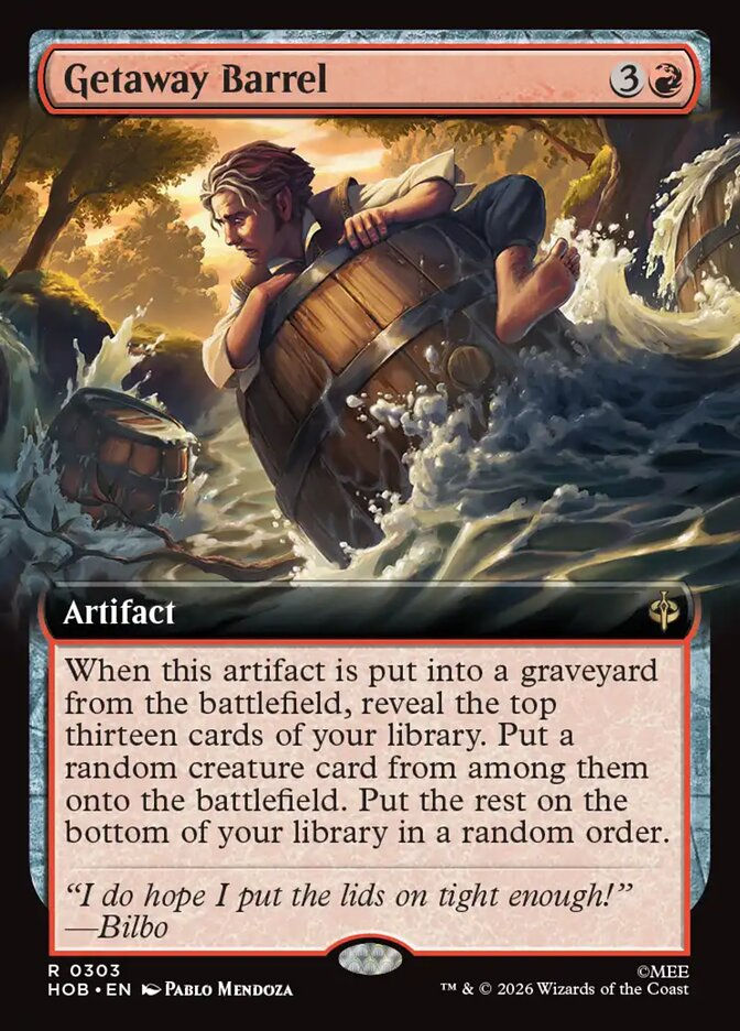 Getaway Barrel (HOB) (303) / Extended Art