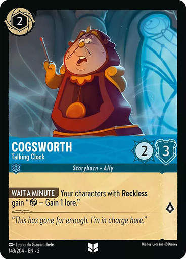 Cogsworth - Talking Clock (LOR_ROF)