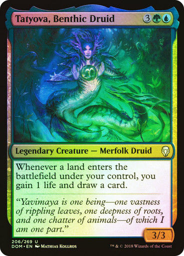 Tatyova, Benthic Druid (DOM) (206) / Foil