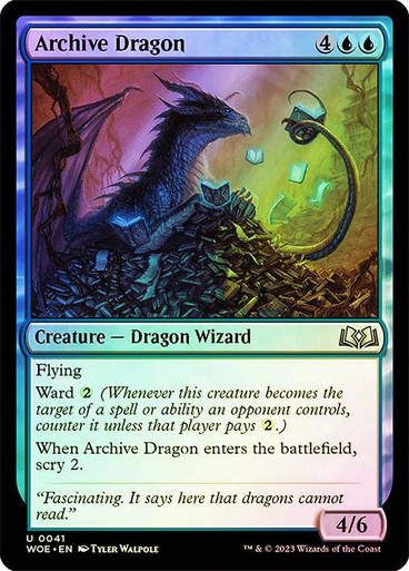 Archive Dragon (woe) / Foil