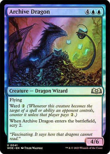 Archive Dragon (woe) / Foil