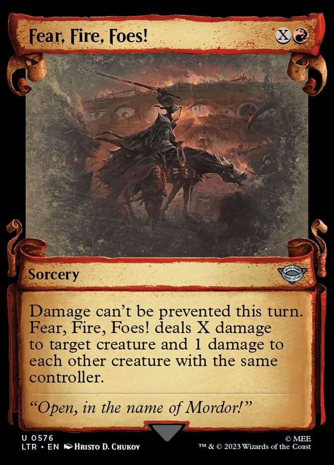 Fear, Fire, Foes! (LTR) (576) / Showcase