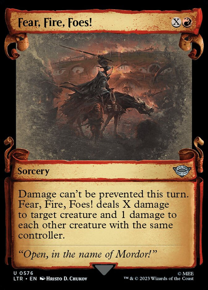 Fear, Fire, Foes! (LTR) (576) / Showcase