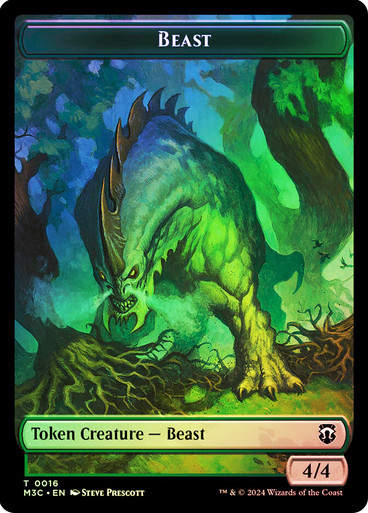 Beast Token T16 // Copy (TM3C) / Ripple Foil
