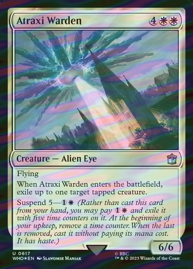 Atraxi Warden (WHO) (617) / Surge Foil