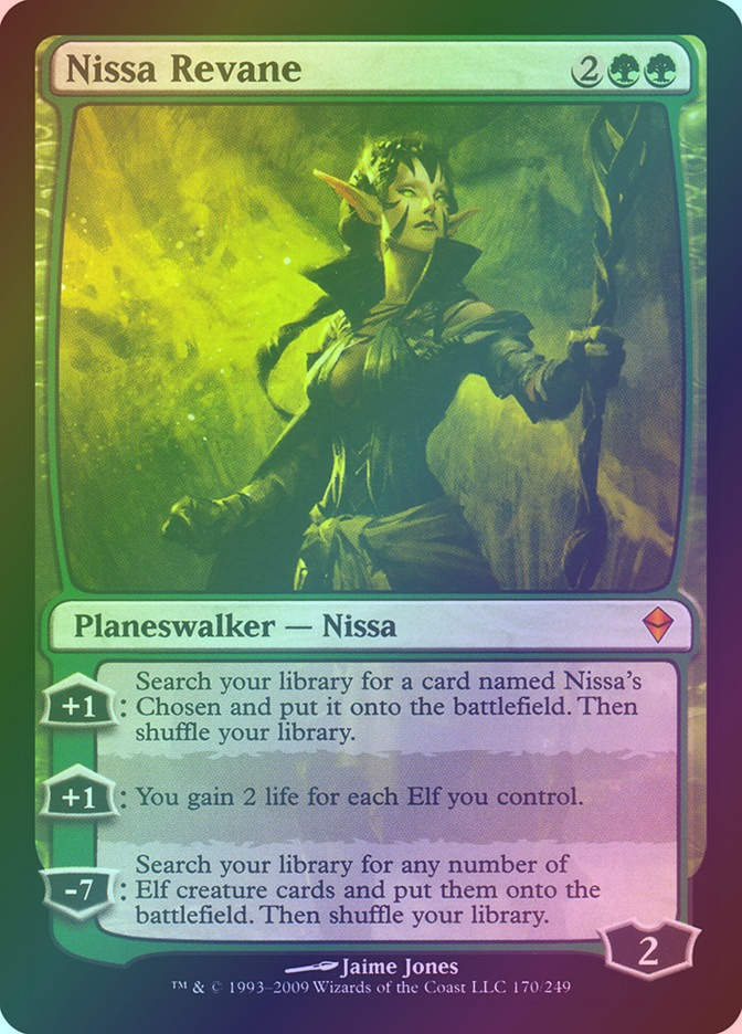 Nissa Revane (ZEN) (170) / Foil
