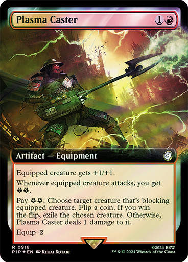 Plasma Caster (pip) (918) / Extended Surge Foil