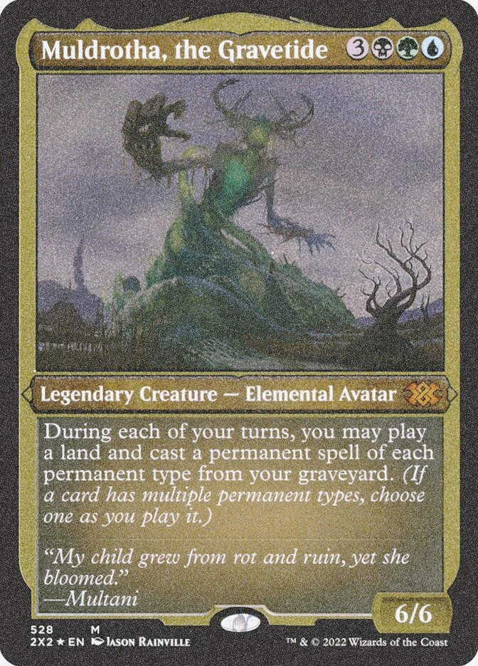 Muldrotha, the Gravetide (2X2) (528) / Foil Etched