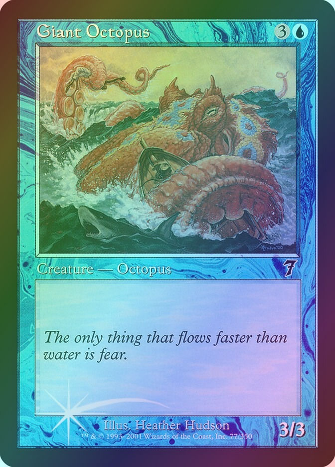 Giant Octopus (7ED) (77★) / Foil