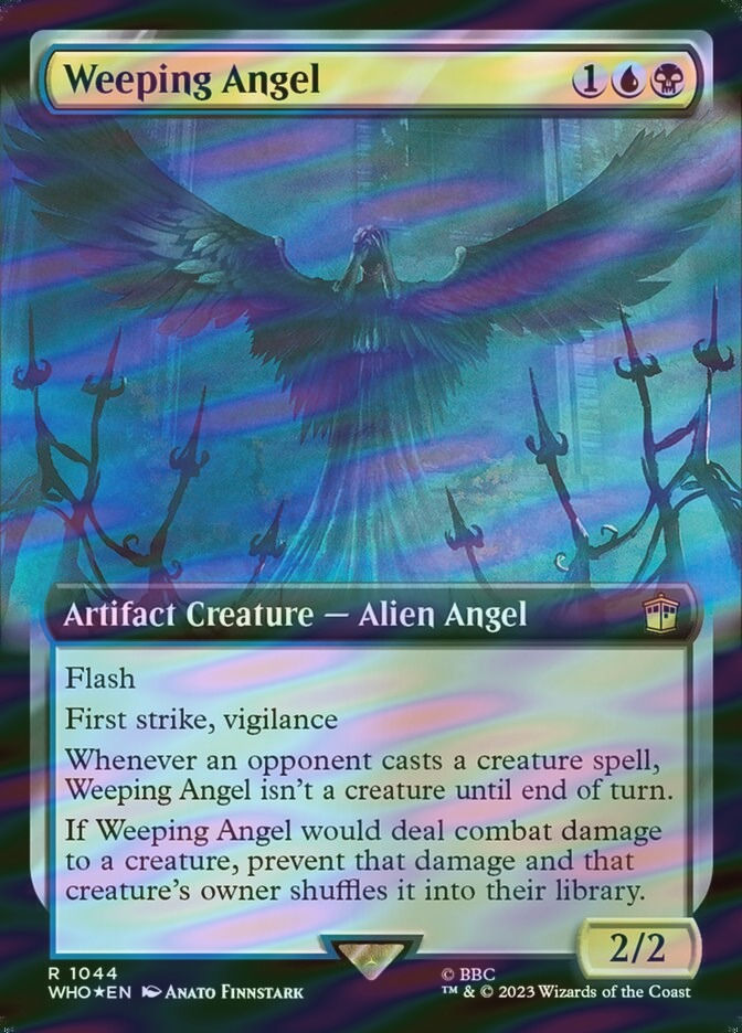 Weeping Angel (WHO) (1044) / Extended Art / Surge Foil