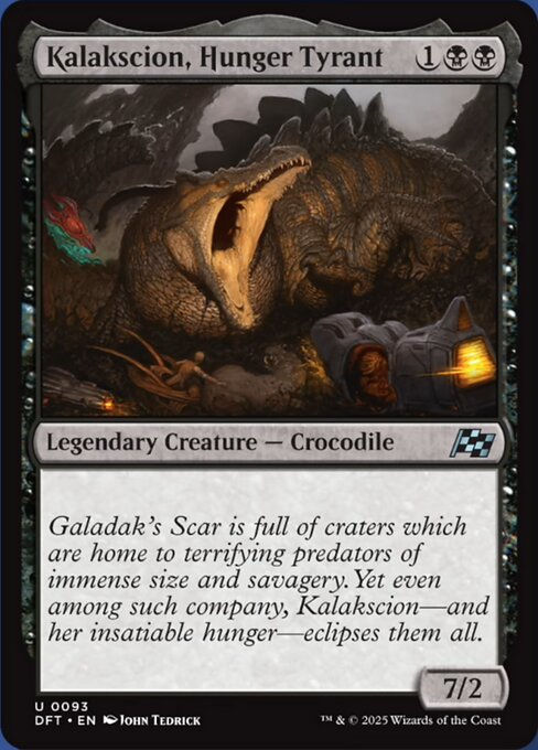 Kalakscion, Hunger Tyrant (DFT) (93)