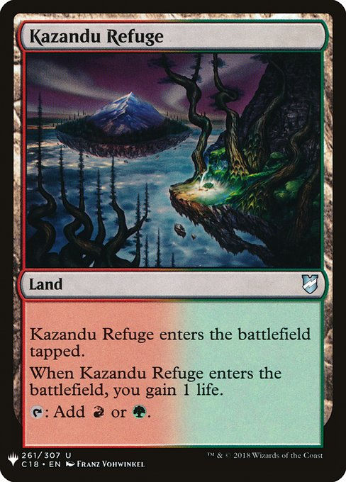 Kazandu Refuge (PLST) (C18-261)