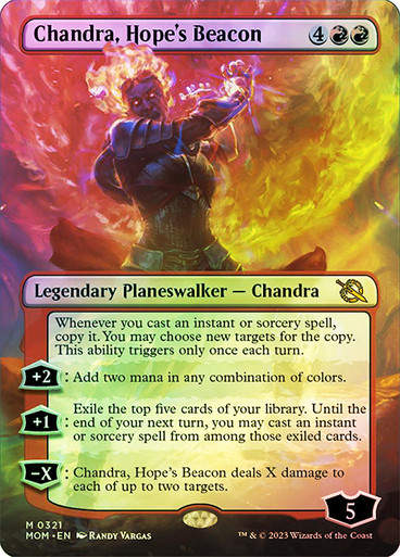 Chandra, Hope's Beacon (mom_321) / Borderless / Foil