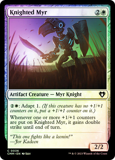Knighted Myr (cmm) / Foil