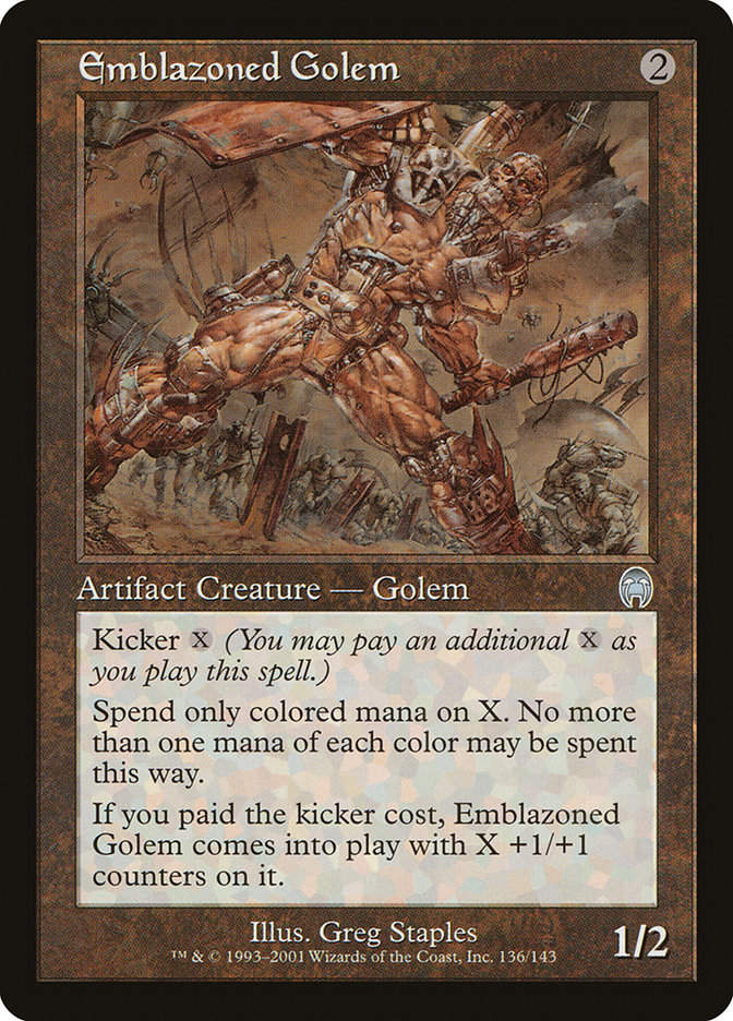 Emblazoned Golem (APC) (136)