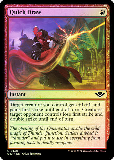 Quick Draw (otj) (138) / Foil