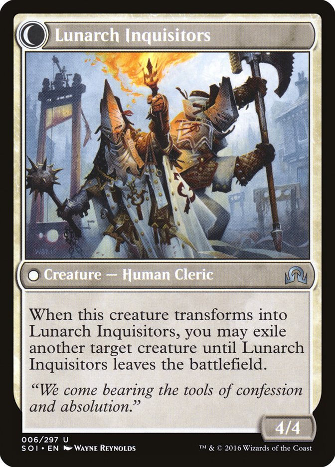Avacynian Missionaries // Lunarch Inquisitors (SOI) (6) — cara 2 de 2