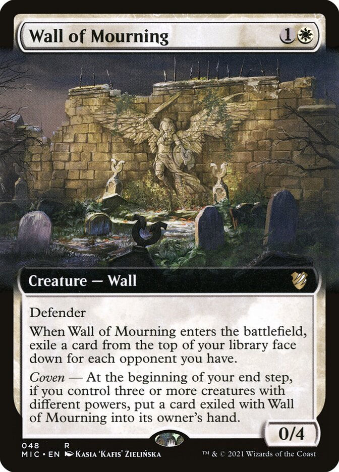 Wall of Mourning (MIC) (48) / Extended Art