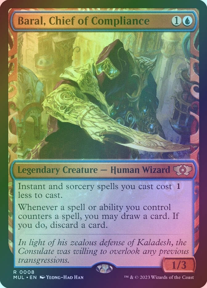 Baral, Chief of Compliance (MUL) (8) / Showcase / Foil