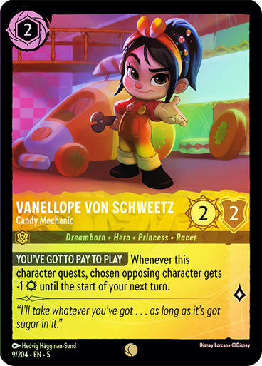 Vanellope von Schweetz - Candy Mechanic (LOR_SHS) / Foil