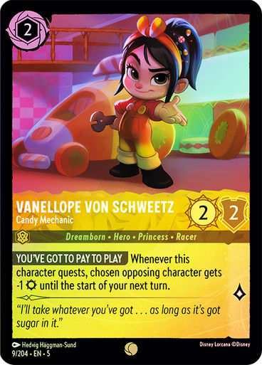 Vanellope von Schweetz - Candy Mechanic (LOR_SHS) / Foil