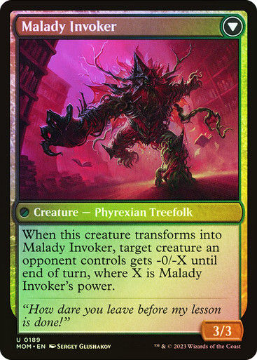 Herbology Instructor // Malady Invoker (mom) / Foil — cara 2 de 2