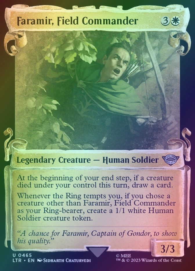Faramir, Field Commander (LTR) (465) / Showcase / Foil