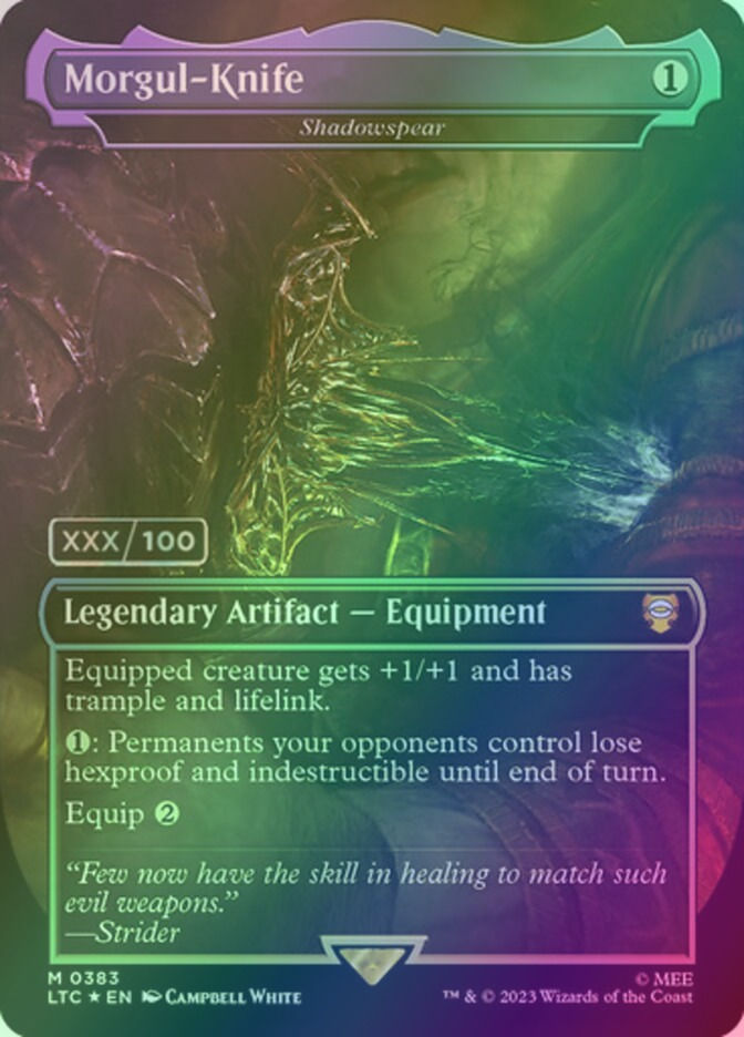 Shadowspear (LTC) (383z) / Borderless / Serialized
