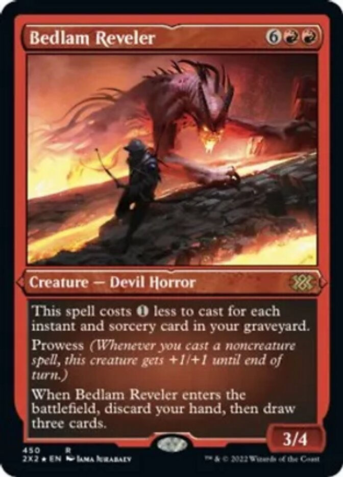 Bedlam Reveler (2X2) / Etched Foil