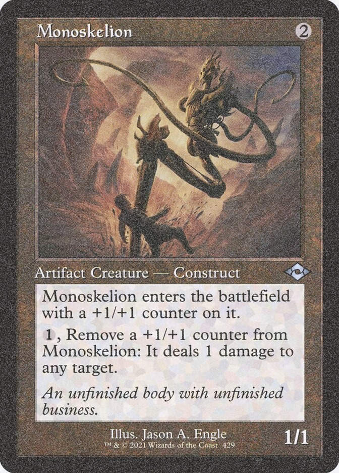 Monoskelion (MH2) (429) / Foil Etched