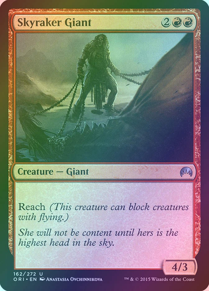 Skyraker Giant (ORI) (162) / Foil