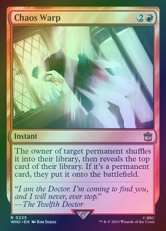 Chaos Warp (WHO) (225) / Foil