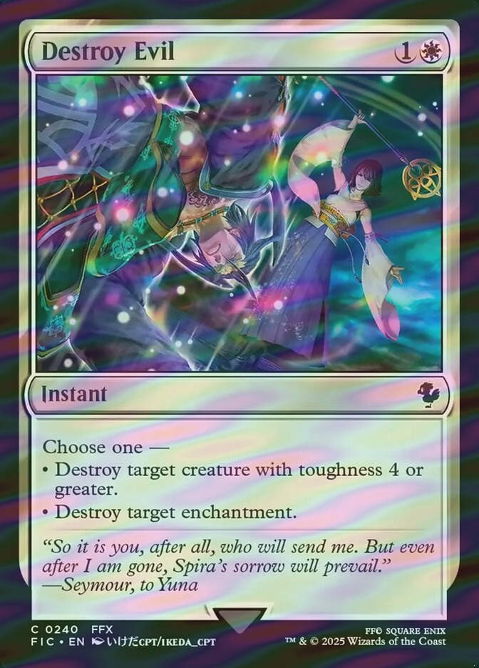 Destroy Evil (FIC) (240) / Surge Foil