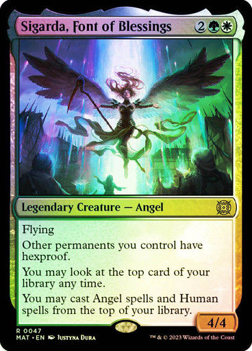 Sigarda, Font of Blessings (MAT) / Foil