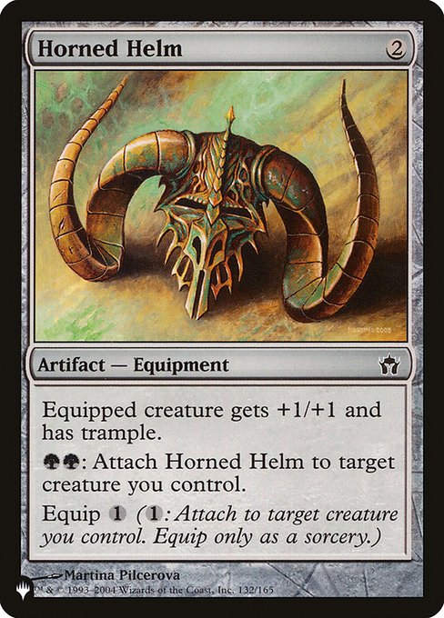 Horned Helm (PLST) (5DN-132)