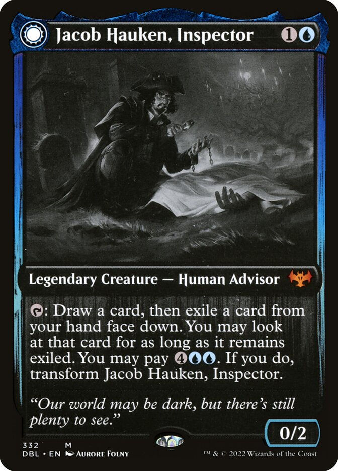 Jacob Hauken, Inspector // Hauken's Insight (DBL) (332) — cara 1 de 2