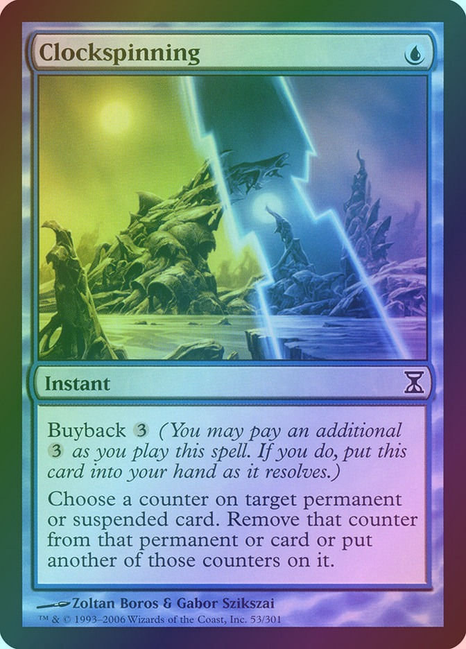 Clockspinning (TSP) (53) / Foil