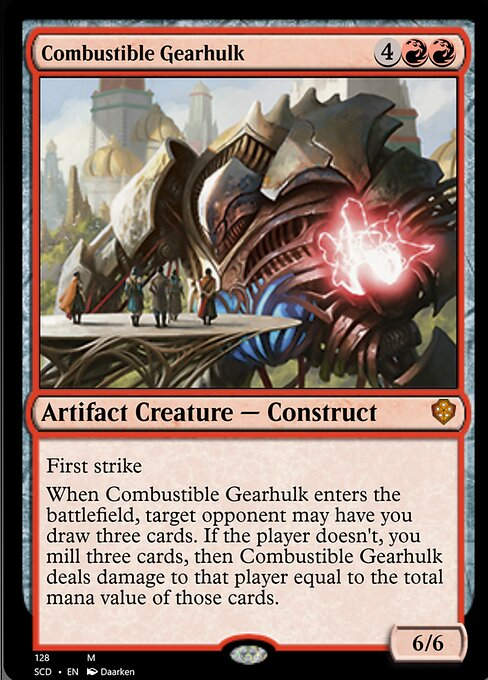 Combustible Gearhulk (SCD)