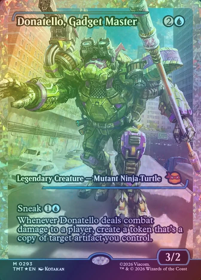 Donatello, Gadget Master (TMT) (293) / Fracture Foil