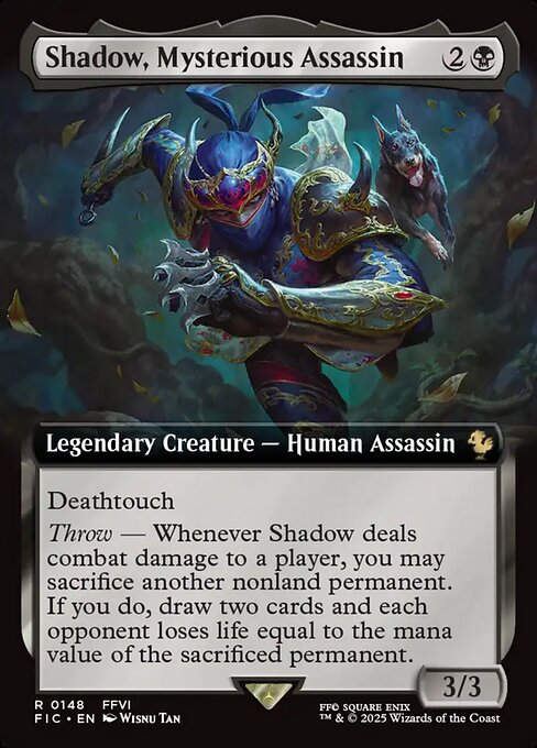 Shadow, Mysterious Assassin (FIC) (148) / Extended Art