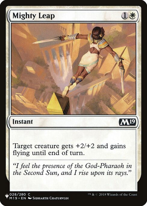 Mighty Leap (PLST) (M19-28)