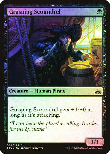 Grasping Scoundrel (RIX) (74) / Foil